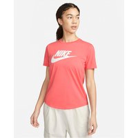 NIKE Sportswear Essentials Logo T-Shirt Damen 894 - sea coral/white XL von Nike