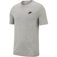 NIKE Sportswear Freizeit T-Shirt Herren dunkelgrau/schwarz S von Nike