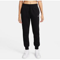 NIKE Sportswear Phoenix Mid-Rise Fleece Jogginghose Damen 010 - black/sail L von Nike