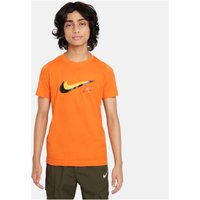 NIKE Sportswear Standard Issue T-Shirt Jungen 819 - safety orange L (147-158 cm) von Nike