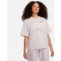 NIKE Sportswear T-Shirt Damen 019 - platinum violet M von Nike