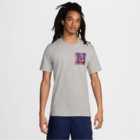 NIKE Sportswear T-Shirt Herren 063 - dk grey heather L von Nike