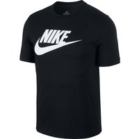 NIKE Sportswear T-Shirt Herren 010 - black/white L von Nike