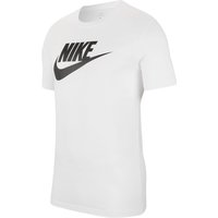 NIKE Sportswear T-Shirt Herren 101 - white/black L von Nike