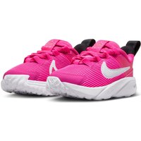 NIKE Star Runner 4 Baby-Sneaker 601 - fierce pink/white-black-playful pink 18.5 von Nike