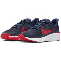 NIKE Star Runner 4 Laufschuhe Kinder 406 - thunder blue/gym red-black-white 39 von Nike