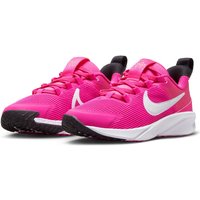 NIKE Star Runner 4 Sneaker Kinder 601 - fierce pink/white/black/playful pink 35 von Nike