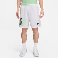 NIKE Starting 5 Dri-FIT 8" Basketballshorts Herren 100 - white/vapor green/black L von Nike