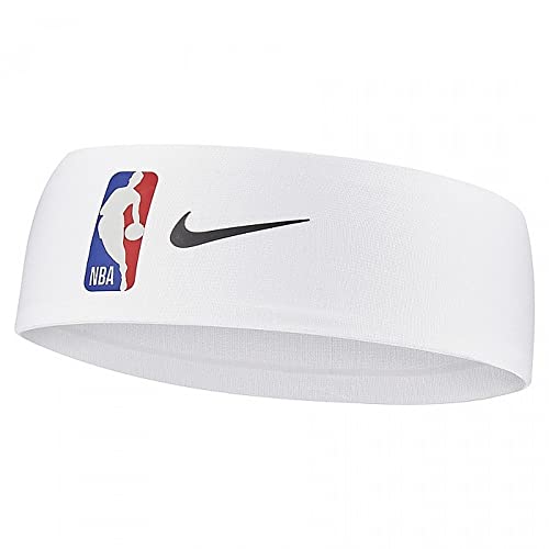 NIKE Stirnband NBA Fury 2.0 Weiß/Schwarz von Nike