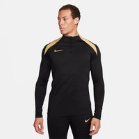 NIKE Strike Dri-FIT 1/2-Zip Global Fußball Trainingsshirt Herren 011 - black/jersey gold/metallic gold S von Nike