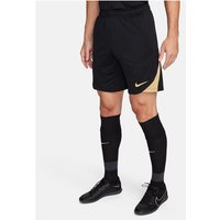 NIKE Strike Dri-FIT Fußballshorts Herren 011 - black/black/jersey gold/metallic gold L von Nike