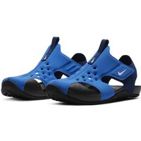 NIKE Sunray Protect 2 Sandalen Jungen 403 - signal blue/white-blue void-black 35 von Nike