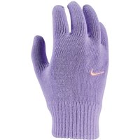 NIKE Swoosh Knit Strick-Handschuhe Kinder purple pulse/arctic punch L/XL von Nike