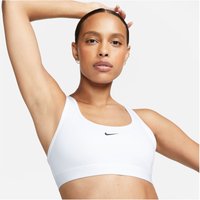 NIKE Swoosh Light Support Non-Padded Sport-BH Damen 100 - white/black XL von Nike