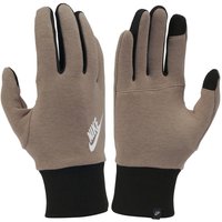NIKE Club Fleece 2.0 Freizeit-Handschuhe Herren 211 - khaki/black/white L von Nike