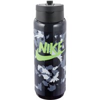 NIKE TR Renew Recharge Straw Trinkflasche 709 ml 070 - black/black/ghost green von Nike