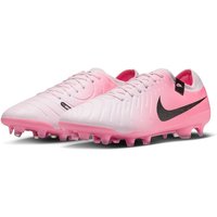 NIKE Tiempo Legend 10 Pro FG Firm-Ground Fußballschuhe Herren 601 - pink foam /black 46 von Nike