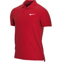 NIKECourt Dri-FIT Victory Tennis Poloshirt Herren university red/white M von Nike