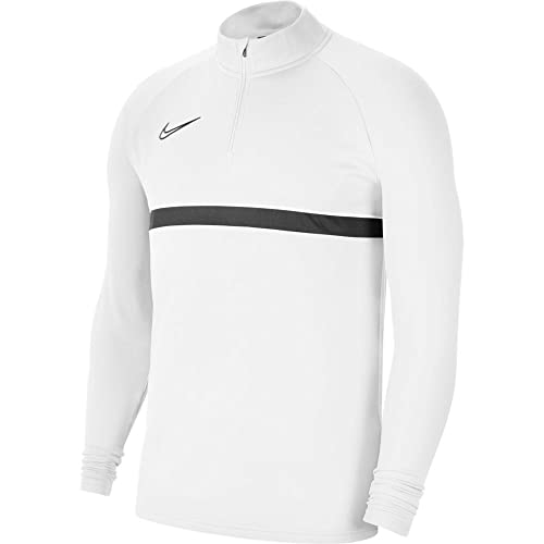 Nike Herren Dri-fit Academy 21 Training Sweatshirt, Weiss / Schwarz Schwarz Schwarz, XL EU von Nike