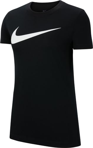 Nike Damen Women's Team Club 20 Tee T Shirt, Schwarz-weiss, XS EU von Nike