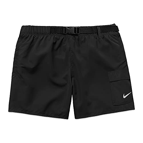 Nike 12,7 cm Volley-Shorts für Herren, Herren, Schwimm-Slips, NESSB522-001, schwarz, XL von Nike