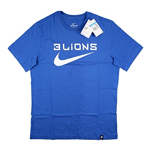Nike 2022-2023 England Three Lions Tee (Blue) von Nike