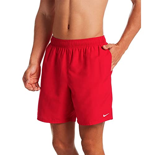 Nike 7 Volley Badeshorts für Herren, University Red, M von NIKE SWIM