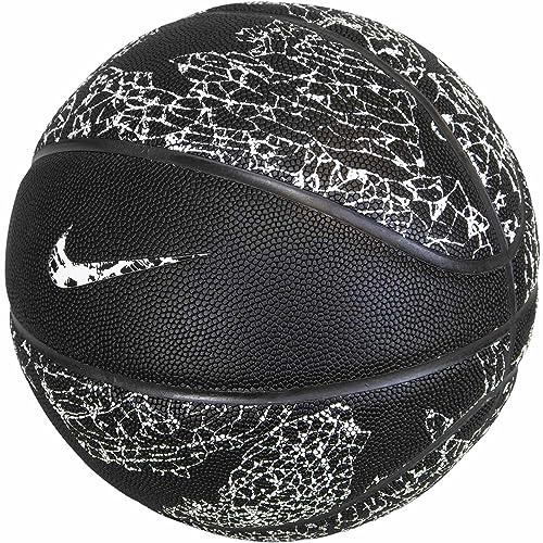 Nike 8P PRM Basketball Ball (7, Black/Black/Black) von Nike