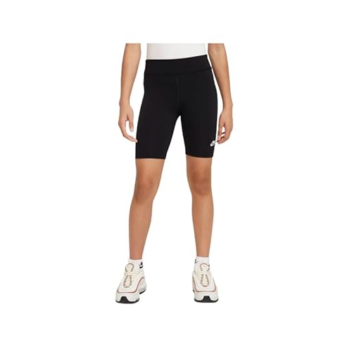 Nike Unisex Kinder 9 In Bike Shorts, Black/White, 158-170 EU von Nike