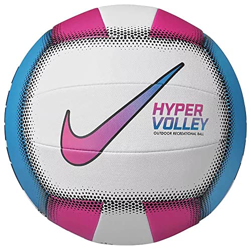Nike Unisex – Erwachsene Hypervolley Volleyball, Active pink/Laser Blue/White/Black, 5 von Nike