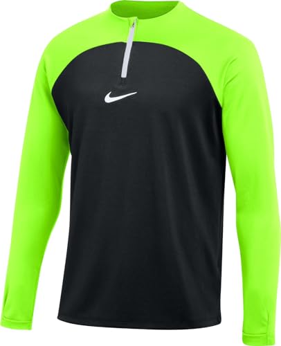 Nike Academy Drill T-Shirt Black/Volt/White L von Nike