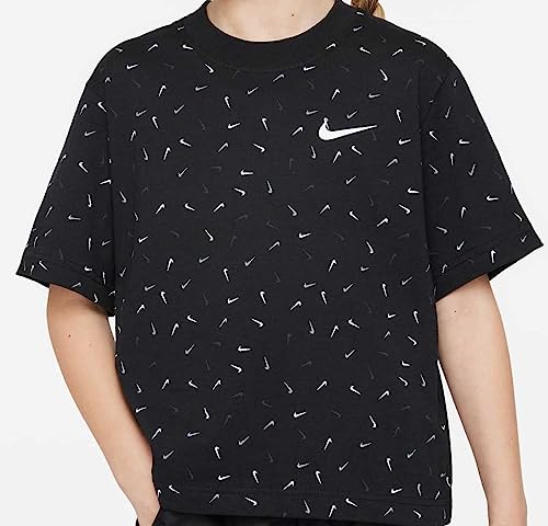 Nike Boxy Swoosh T-Shirt Black 128 von Nike