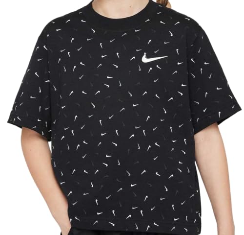 Nike Boxy Swoosh T-Shirt Black 152 von Nike
