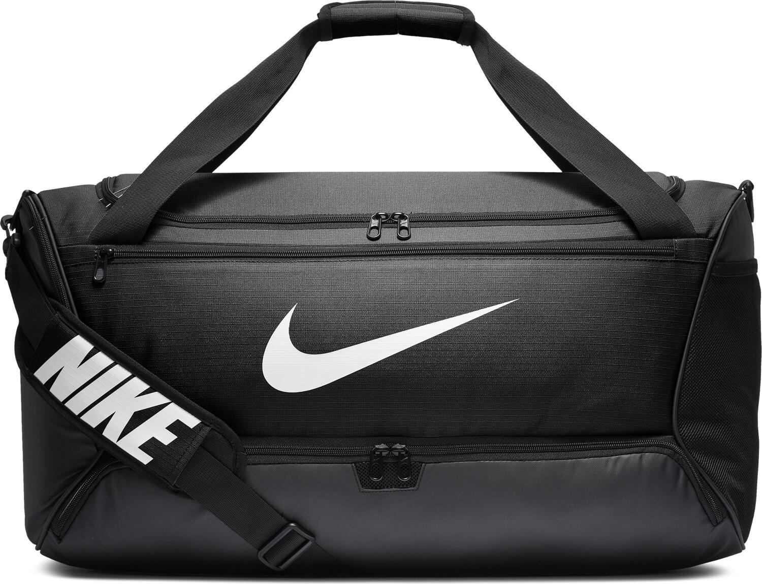 Nike Brasilia M Sporttasche (010 schwarz/schwarz/weiß) von Nike