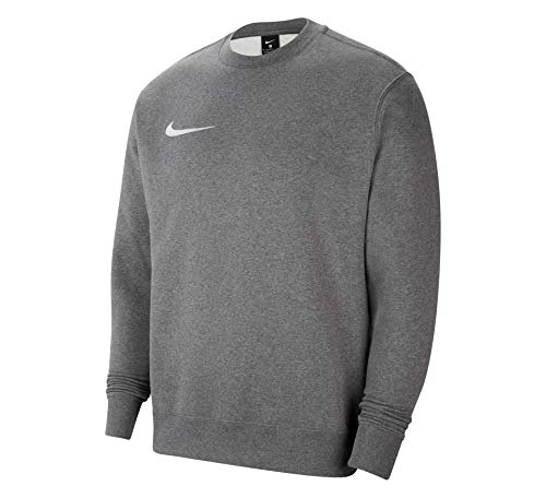 Nike CW6904 Y NK FLC PARK20 CREW Sweatshirt boys charcoal heathr/white XS von Nike