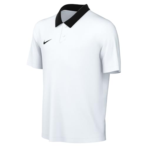 Nike CW6935 Y NK DF PARK20 Polo SS Polo Shirt Unisex-Child White/Black/Black XS von Nike