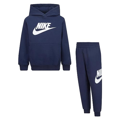 Nike Club Fleece Trainingsanzug für Kinder, Blau, Code 86L135-U90, blau/weiß, 4-5 Jahre von Nike
