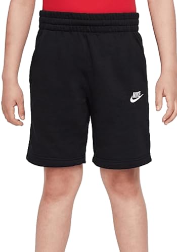 Nike Club Ft Shorts Black/White XS von Nike