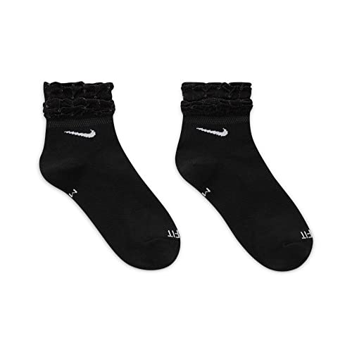 NIKE DH5485-010 Everyday Socks Women's Schwarz-Weiss S von Nike