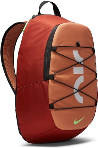Nike DV6246-832 Sportswear Club Fleece Sports backpack Unisex rugged orange/amber brown/lime blast Größe 1SIZE von Nike