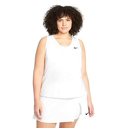 Nike Damen Ct Df Vctry T-Shirt, White/Black, M von Nike