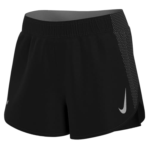 Nike Damen Df Tempo Shorts, Black/Reflective Silv, S von Nike