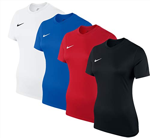 Nike Damen Dry Team Park VI Football Jersey T-shirt, Schwarz/Weiß, M von Nike