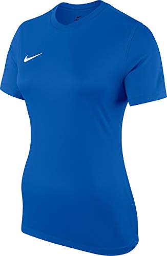 Nike Damen Dry Team Park VI Football Jersey T-shirt,Blau (Royal Blue/White), L von Nike