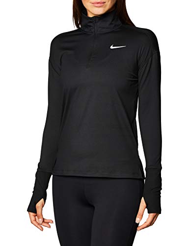 Nike Damen Element Langarmshirt, Black, XL von Nike