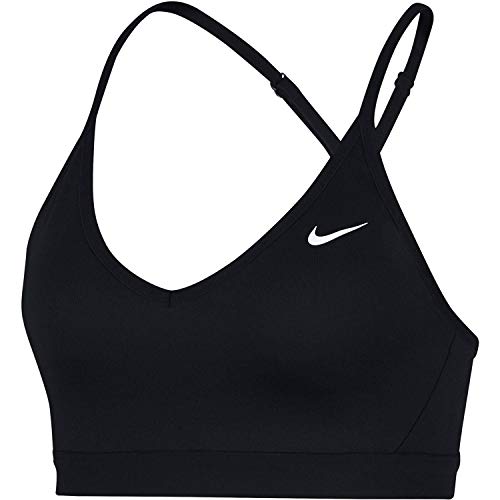 Nike Damen Indy Sports Bra, Schwarz (Black/White), XL von Nike