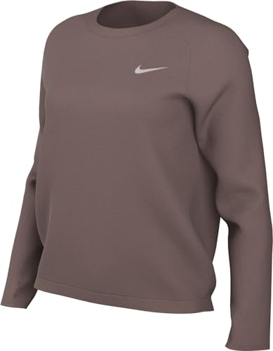 Nike Df Pacer Crew Sweatshirt Smokey Mauve/Reflective Silv von Nike