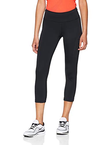 Nike Damen Power Hyper Crop 3/4 Trainings-Tights, Black/Clear, S von Nike