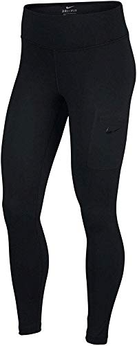 Nike Damen Power Hyper Tights, Black/Clear, XL von Nike