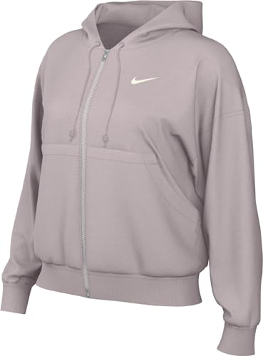 Nike Damen Sweatshirt Sportswear Phnx FLC Fz Os Hoodie, Platinum Violet/Sail, DQ5758-019, XL von Nike
